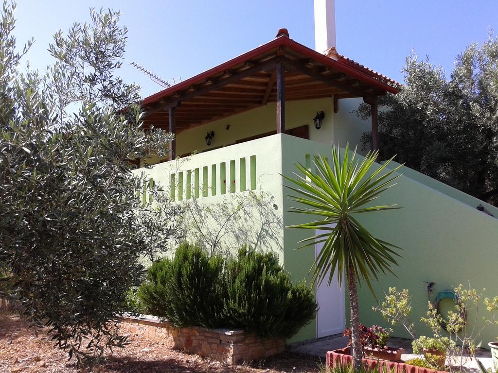 Elia House 1 Astoning Sea View Among The Olive Trees Lägenhet Patitírion Exteriör bild